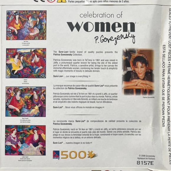 “Celebration of Women” - 500 piece jigsaw puzzle - GUC - Picture 4 of 6